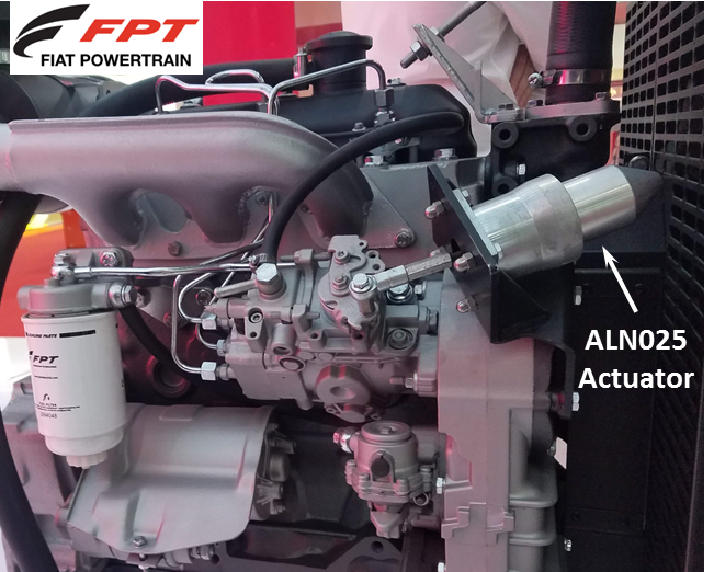 Система управления оборотами для дизельного двигателя FIAT  S8000